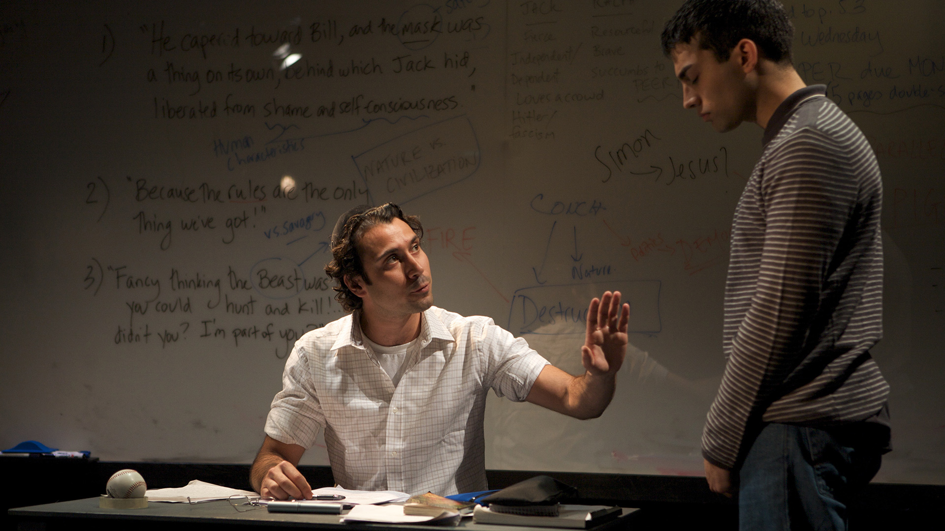 Dov and Ali, Theatre503 (photo: Hugh Macdonald)